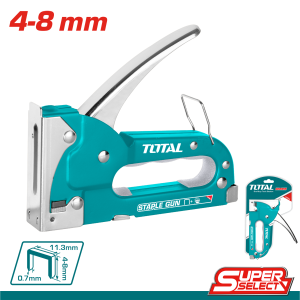 Dụng cụ bấm ghim Total THT311425 THT31140 đầu ghim 11.3mm kìm bấm có thể điều chỉnh lực bấm chính hãng - Thinksafe