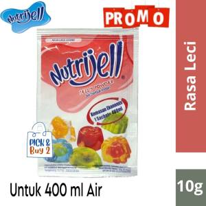NUTRIJELL EKONOMIS 10g SACHET LECI LYCHEE