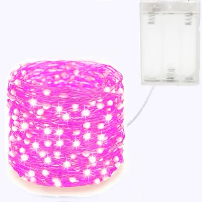 1M 3M 5M 10M LED String Fairy Lights Copper Wire Christmas Light Wedding Party Holiday Fairy Lights Battery Power Supply