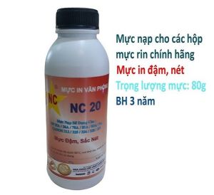 Mực nạp hộp rin 78a Hp 1536dnf 1606 1566 1560 1536 in đậm đẹp 80gr. Lọ hủ chai mực bơm đổ hộp mực CF278a