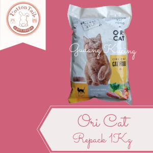 MAKANAN KUCING ORI CAT FOOD PREMIUM REPACK 1 KG