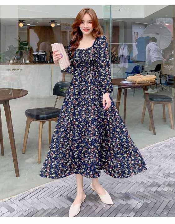 Dress top korea lazada