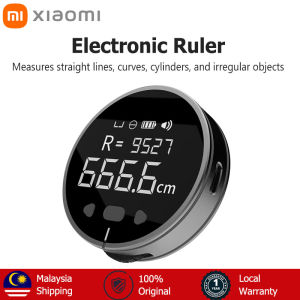 Xiaomi Duka Small Q Electronic Ruler Range Finder Multifunctional Electric Ruler Tape LCD Screen 99M Length Measurement Volume Measure Distance Meter