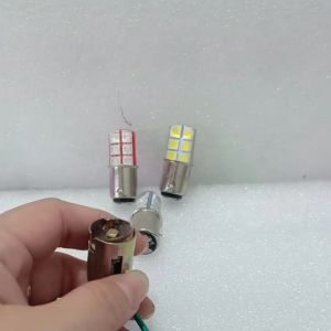 Lampu Stop Belakang Motor DC 12V - Lampu Stop Jelly 12Mata - Lampu Rem Belakang Motor - Lampu Stop Rem Kedip harga 1biji