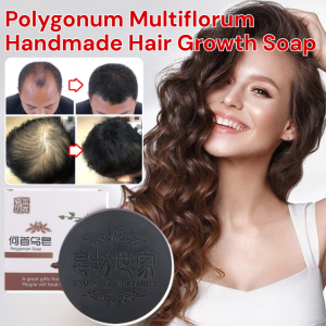 Polygonum Multiflorum Handmade Hair Growth Soap Anti-Loss Promote Hair Growth Correcting White To Black Repairing Hair Texture