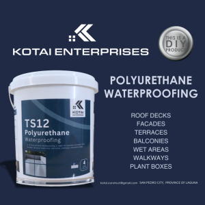KOTAI  TS12 POLYURETHANE WATERPROOFING DO IT YOURSELF (DIY)