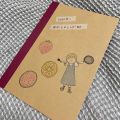 MUJI Notebook B5 6mm Rule 30sheets - Pack of 5books [5colors Binding]. 