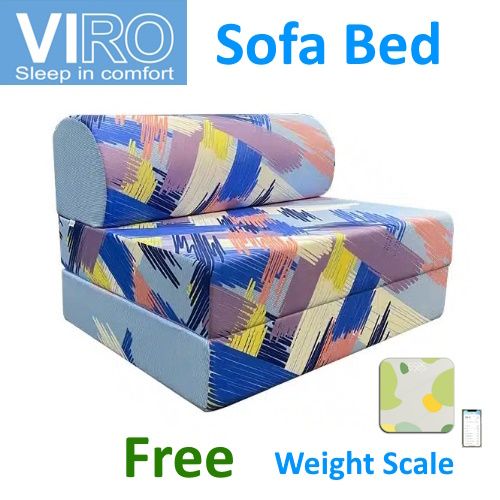 VIRO Sofa Bed with Free Pillow and Weight scale. Single / Super Single