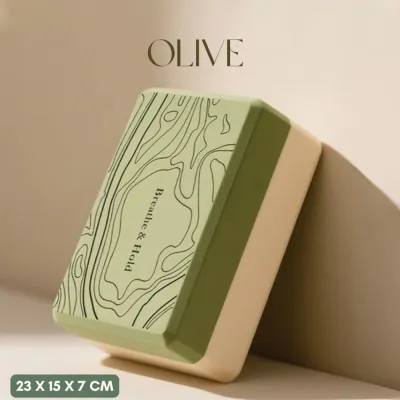บล็อกโยคะ แบบขัดมุม เนื้อแน่น Morandi Tone Edition (Anti-slip Dual Yoga Block)