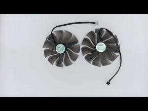 ใหม่ GAA8S2U VGA Cooler พัดลมหม้อน้ำสำหรับ PALIT GeForce RTX 2060 SUPER 2070 2080 GameRock JetStream กราฟิกการ์ด GPU พัดลมระบายความร้อน
