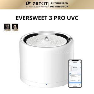 Máy Lọc Nước Cho Chó Mèo Máy Uống Nước Petkit Solo Eversweet 3 Pro UVC Thế Hệ Thứ 7 Bản 2026