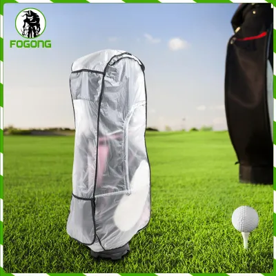 Fogong Golf Bag Rain Cover with Zipper Rainproof 1x Golf Bag Protector for Golf Bag