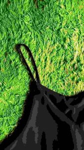 Long Dress Wanita Tali Kecil Gaya Korea Classy Overall