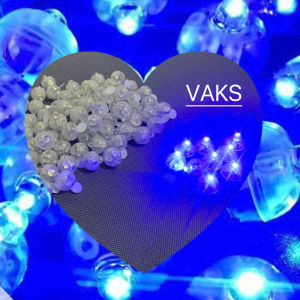 Combo 10 Quả cầu bi led mini - XANH DƯƠNG ko chớp – Trang trí đồ thủ công handmade lung linh