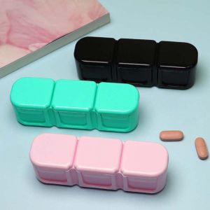 CILL Portable Mini Storage Container Medicine Organizer Cut Compartment Travel Pill Case Pill Dispenser Medicine Pill Box Pill Box