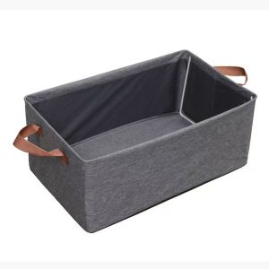 Steel frame cationic fabric foldable large capacity clothing storage box thickened storage box storage box wardrobe