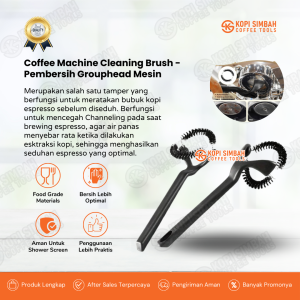 Espresso Machine Clean Brush GROUPHEAD Cleaning Tools Sikat Pembersih Mesin Kopi Espresso 51 dan 58 mm