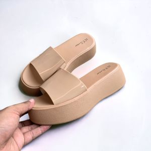 Sandal Jelly Wanita Terbaru/Sendal Wedges Selop Jelly HYS 1758/Sendal Karet Import Kekinian