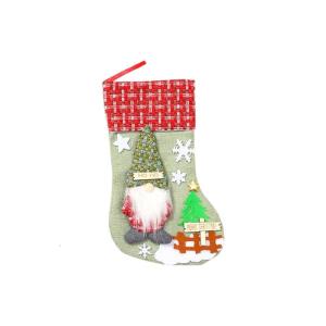 Christmas Stockings Lovely Candy Gift Bag Christmas Hanging Socks Christmas Socks For Tree Fireplaces Decoration
