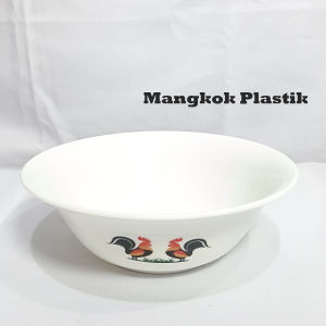 Mangkok plastik ayam jago tebal anti pecah