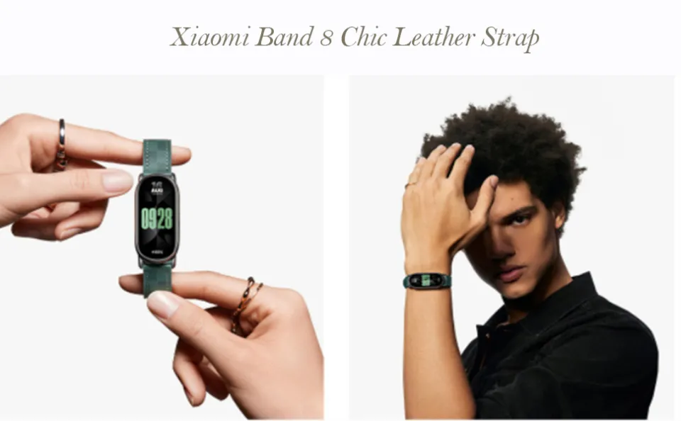 nylon Strap for Xiaomi Mi Band 8 Leather Replacement Mi Band 8 band  Original