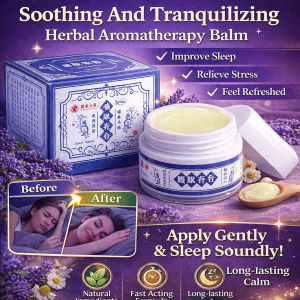 Natural Sleep Balm Aromatherapy Sleep Aid Promotes Deep Sleep Insomnia Relief Herbal Scented Balm