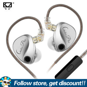 KZ Castor PRO In Ear Earphone 2DD Dynamic High-end Tunable Headsets Noise Cancelling Sport Gaming HIFI Sound IEM Bass Headphones 2Pin Detachable Cable Design Comfortable To Wear Earplugs For Smartphones MP3 MP4 Players Tablet Laptops Computers