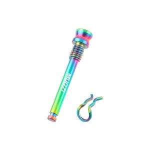 BEIMOUS Kẹp lò xo ghim Bu lông đệm phanh đĩa M4 26mm Titan Vít phanh đĩa xe đạp Vít lắp Với kẹp cố định Vít cố định phanh đĩa xe đạp Xe đạp leo núi đường trường