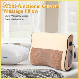 Electric Neck Massager Pillow Neck Massager 3 Gear Neck Relaxation Pillow Shoulder Massage Device for Neack Shoulder Leg