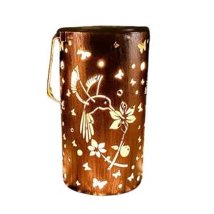 OFTBT ผีเสื้อ/ดอกไม้ โคมไฟพลังงานแสงอาทิตย์แบบแขวน ขับเคลื่อนด้วยพลังงานแสงอาทิตย์ แบบพกพา ไฟกลางคืน LED พลังงานแสงอาทิตย์ ของตกแต่งกลางแจ้ง วินเทจ โคมไฟฉายแสงอาทิตย์ ของตกแต่งบ้าน