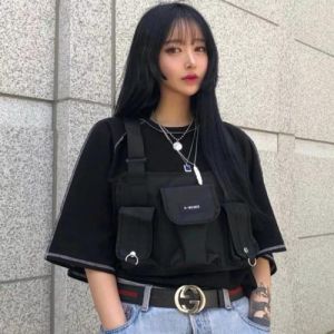 Tas Pinggang Waistbag Selempang Rompi Unise Pria Wanita