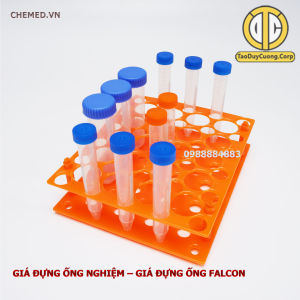 Giá đựng ống nghiệm đa năng giá đựng ống ly tâm giá đựng ống falcon các kích cỡ 10ml15ml 50ml