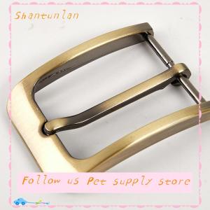 🎁【Special price】🎁Sha หัวเข็มขัดสังกะสีแบบลำลองสำหรับผู้ชายหัวเข็มขัดแบบหมุดครึ่ง1ชิ้น35มม. 1ชิ้น