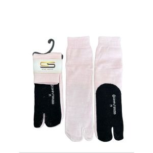 CLAIYDREAM Kaos Kaki Jempol Muslimah STEP SOCK NYLON Muslim Wanita Sekolah NILON Cewek Warna Terang