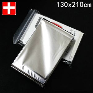 130CM*210CM Emergency Rescue Blanket Insulation Outdoor Waterproof Foil Thermal Sunscreen Keep Warm