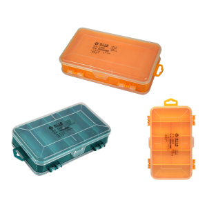 Double Side Plastic Tool Organizer Box Multifunctional Electronic Tool Box Rigid Transport Box for Car Mechanic Storage