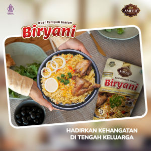 Nasi Rempah Instan Timur Tengah dan India Biryani Kebuli Mandhi Kabsah Lengkap siap masak
