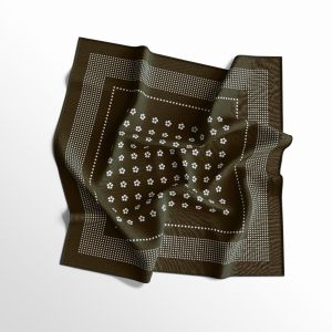 Syal bandana motif bunga sakura jepang print art - slayer japaness flower multifungsi - aksesoris fashion skena style