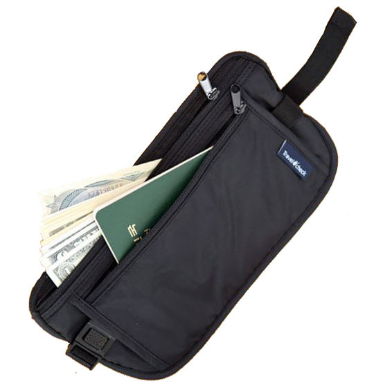 [SG Ready Stocks] Travel Waist Pouch Security Bum Bag Belt Hidden Pouch