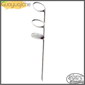 【Guoyuqiche】 Giá Đỡ Cần câu cá ngoài trời đơn giản Giá Đỡ Cần câu đúc phích cắm nối đất 30 37 47cm