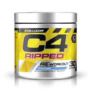 [Lowest Price/Original] Cellucor C4 Ripped (30 Servings) - Pre-Workout Fat Burner 2-in-1 Energy Booster Strength Power