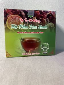 160 gói trà nấm lim xanh trà túi lọc nấm lim Bảo Khang giúp thải độc gan ổn định huyết áp người bị xơ gan men gan cao HN