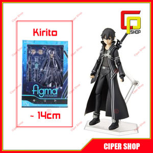 Mô hình Figma Kirito 174 - Figure Action Kirito 174  - Figure Sword Art Online