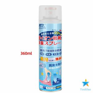Tookdee สเปรย์ดับกลิ่นรองเท้า ซิลเวอร์ไอออนระงับกลิ่นกาย  ดับกลิ่นรองเท้าหนัง shoe deodorant