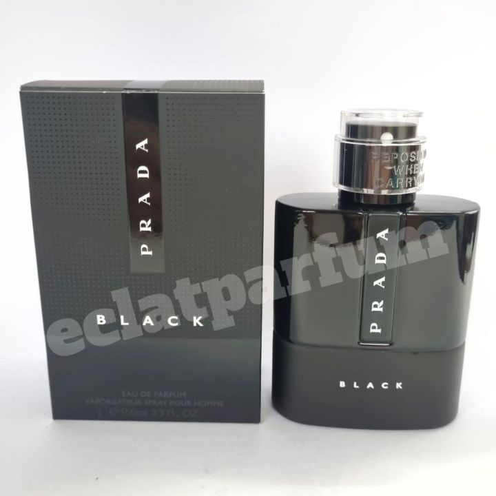 Prada Luna Rossa Black Eau De Parfum Spray 100ml [TESTER