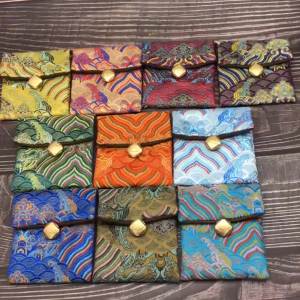 Chinese Traditional Antique Jewelry Pouch Embroidery Sachet Bracelet Bags Jewelry Packaging Bags Wedding Party Decor Gift Bags