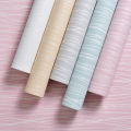 【1/3/5/10M】Self Adhesive Wallpaper Sticker Blue/white/yellow Stripes Design home decoration Wall Stickes. 