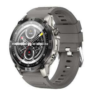 Rainbuvvy HK08 Smart Watch Amoled Screen Bluetooth Call Men Outdoor Sports Altitude Pressure GPS Motion Positioning Compass Smartwatch