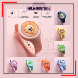 Childrens Mosquito Repellent Watch Light Included Cartoon Pattern Penghalau Nyamuk Untuk Baby Budak 驱蚊手表 Goodies Kids Bithday Gift Door Gift