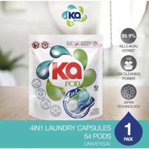 [🔥CHEAPEST🔥][🔥24HOUR SHIPPING🔥]Ka 4 in 1 Antibacterial Anti-Dust Mite aR Fum Fresh HY Laundry Capsules Detergent  [🔥Local Ang Mo Kio Seller🔥]